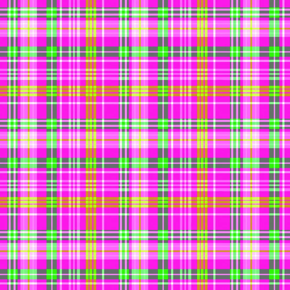 Preppy Plaid Patterns Vinyl