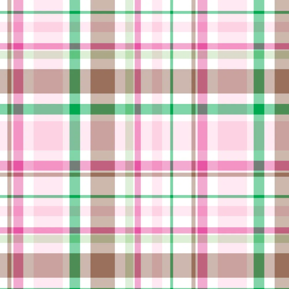 Preppy Plaid Patterns Vinyl