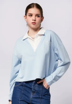 Preppy Polo Sweatshirt