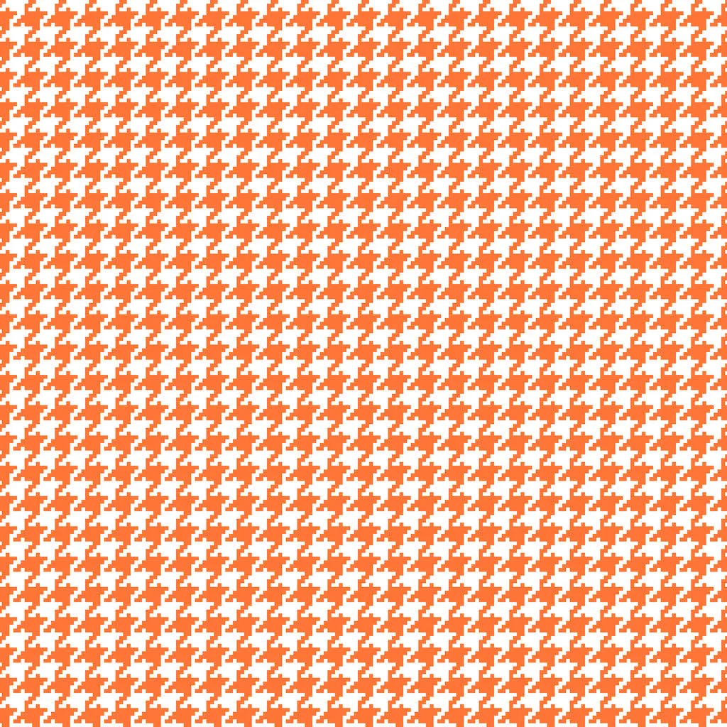 Preppy Royal Blue and Orange Heat Transfer Vinyl Sheet