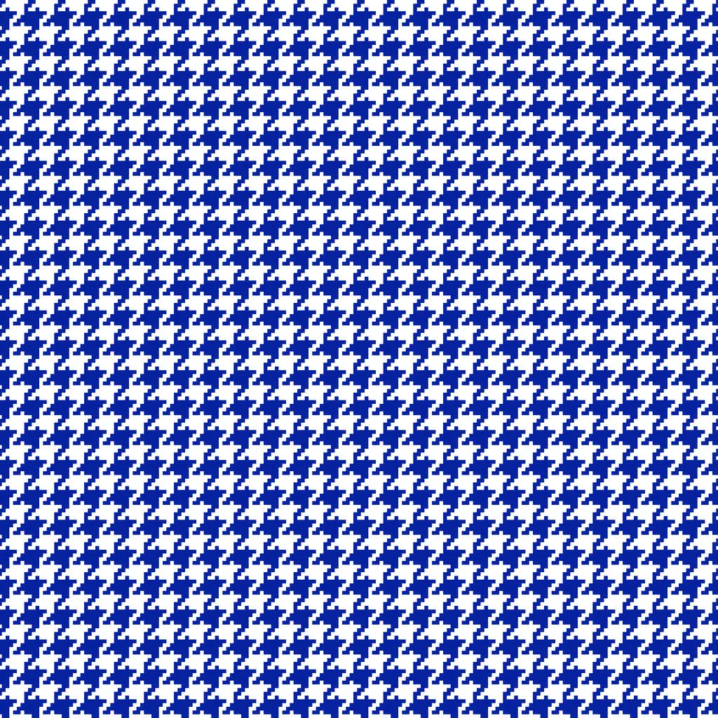 Preppy Royal Blue and Orange Heat Transfer Vinyl Sheet