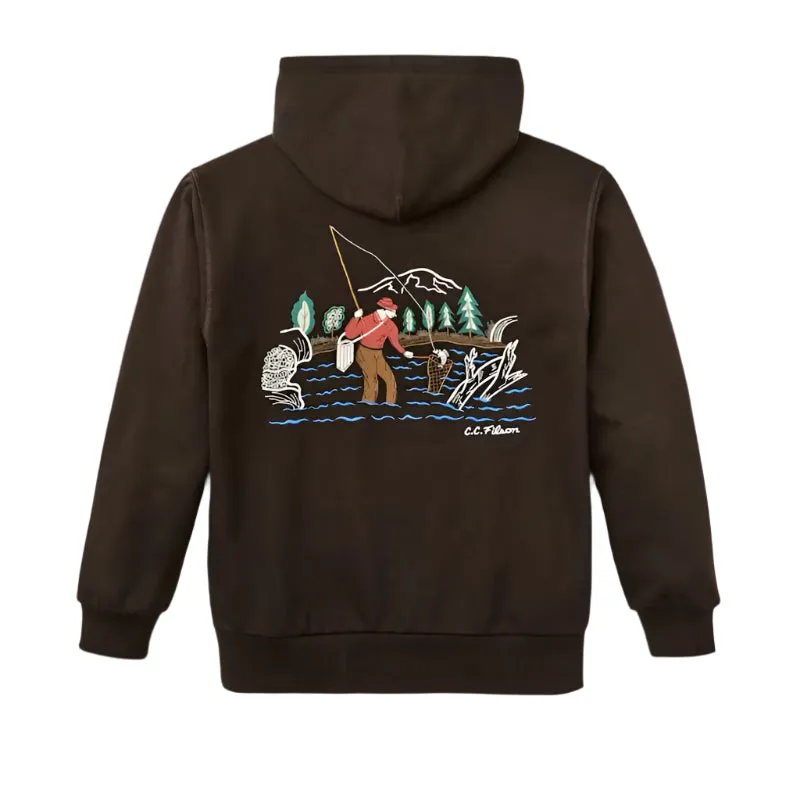 Prospector Embroidered Hoodie | Fishing