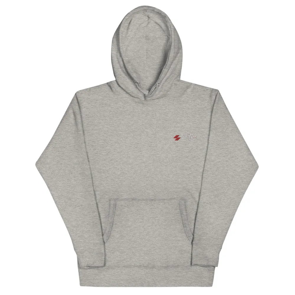 "Dodgin' These Ho's" Embroidered Hoodie