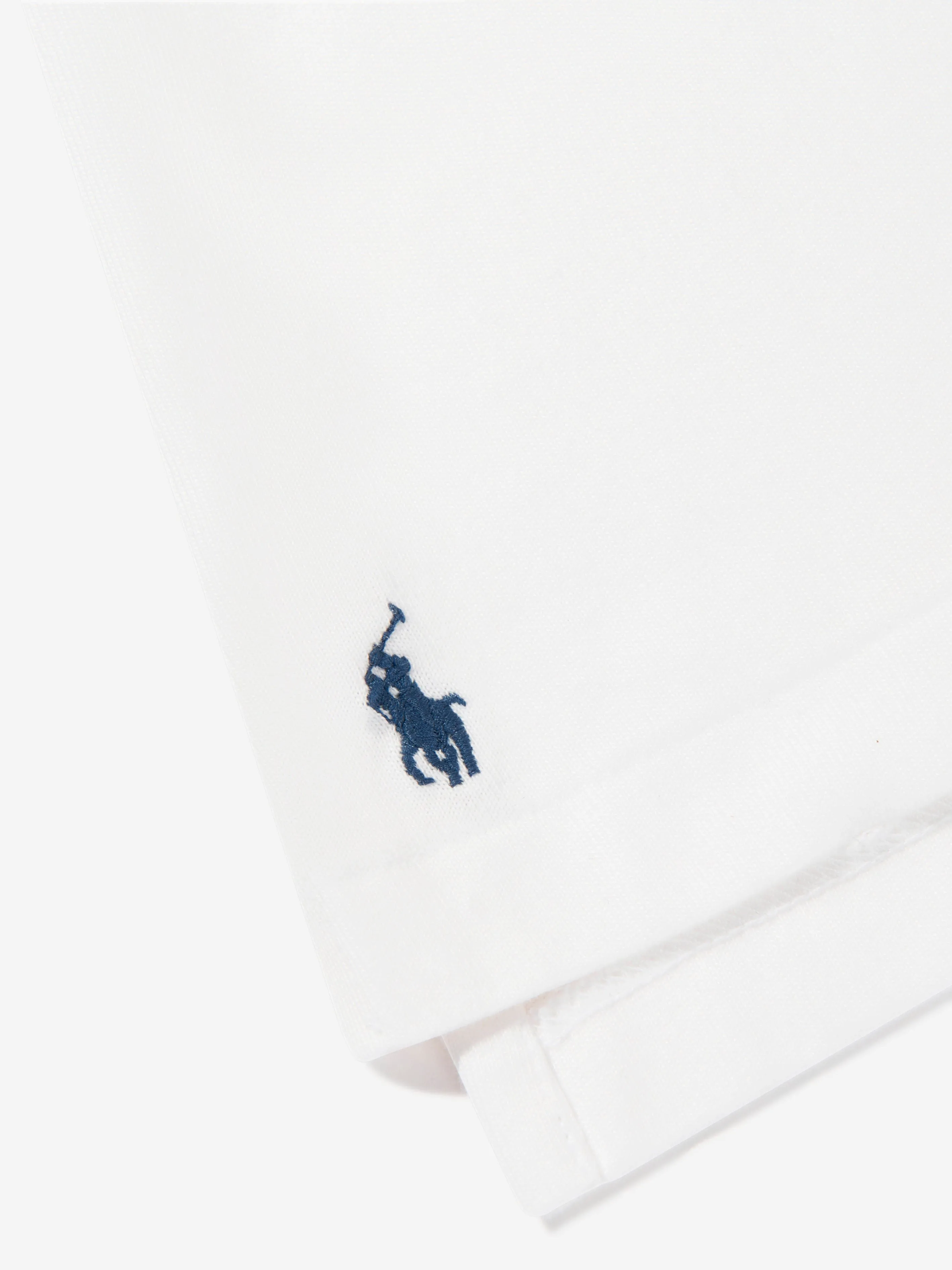 Ralph Lauren Boys Flag Polo Shirt in White