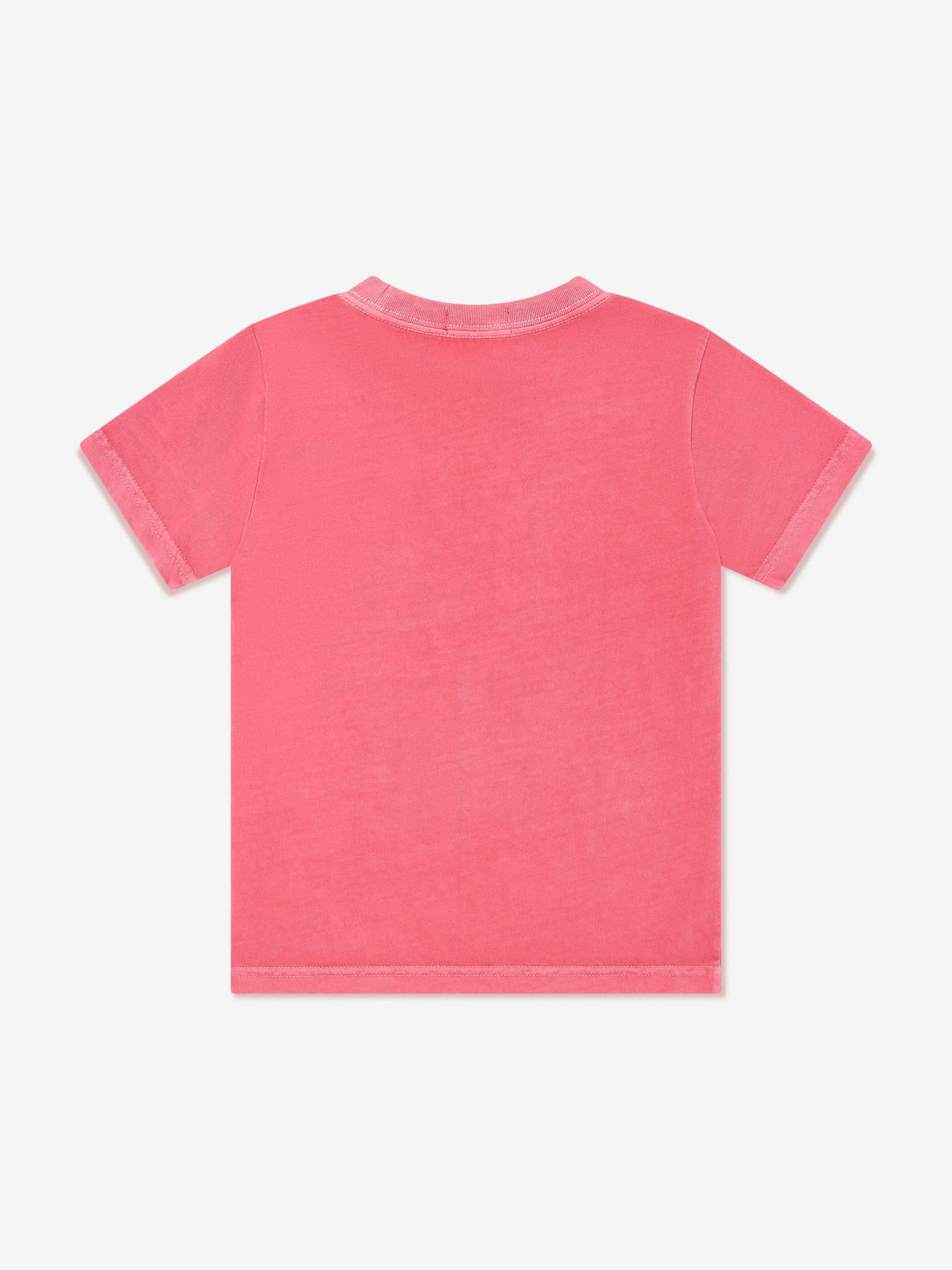 Ralph Lauren Boys Logo Pocket T-Shirt in Pink