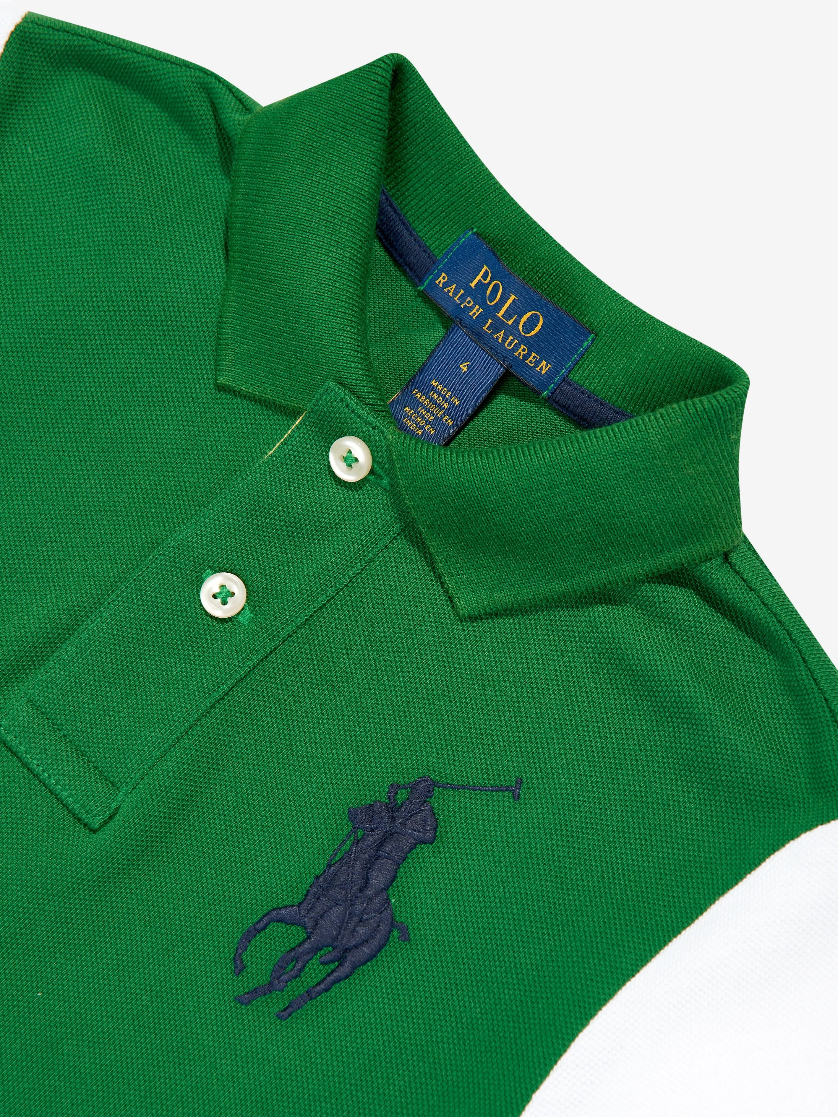 Ralph Lauren Boys Polo Shirt in Green