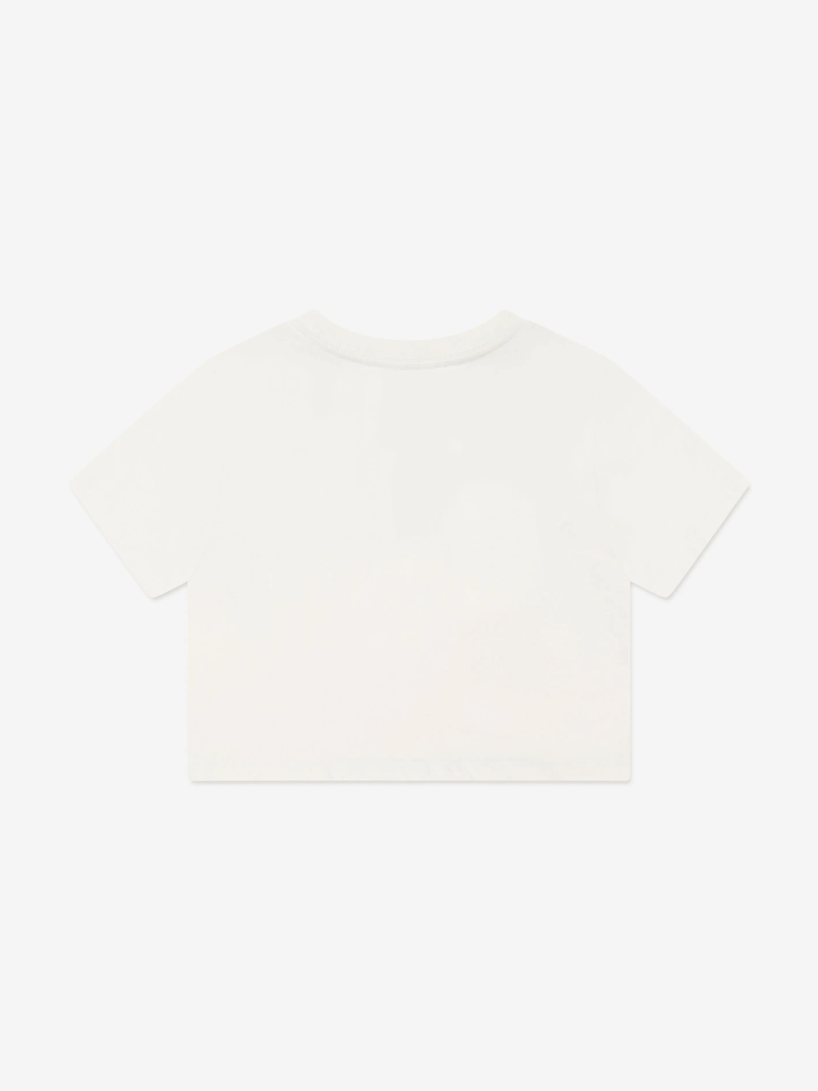 Ralph Lauren Girls Big Pony Logo T-Shirt in White