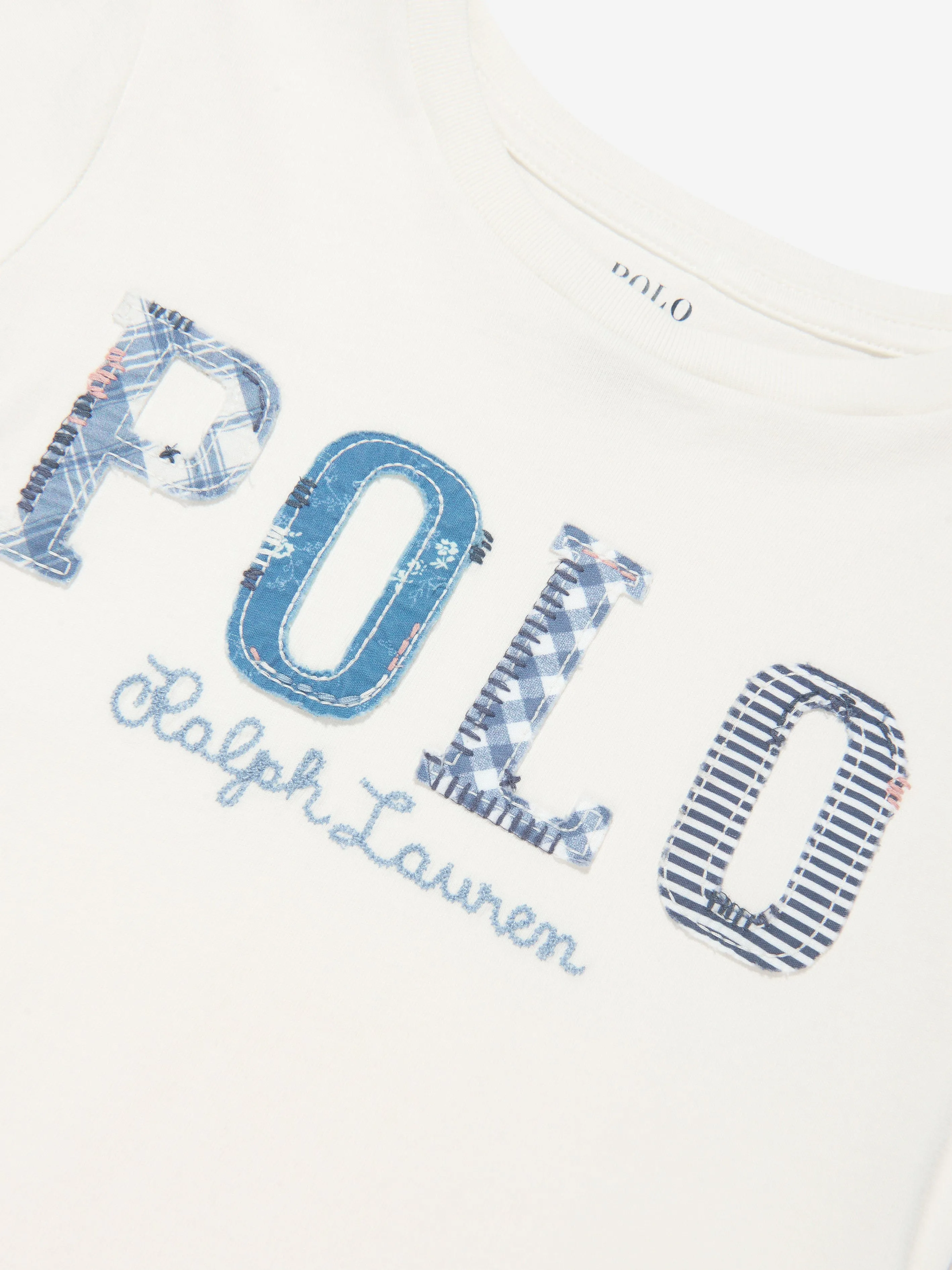 Ralph Lauren Girls Polo T-Shirt in White
