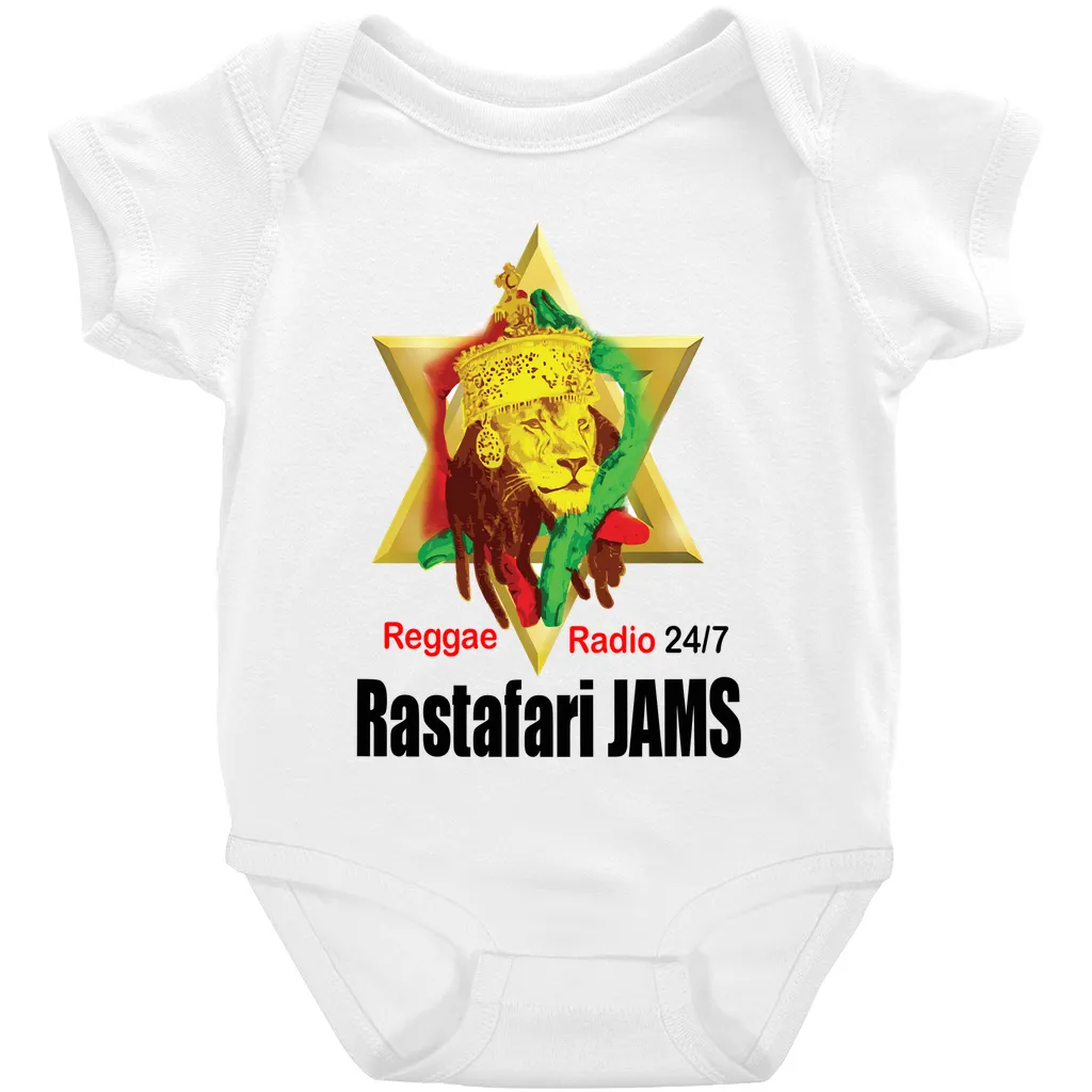 Rastafari JAMS Reggae Radio Onesies