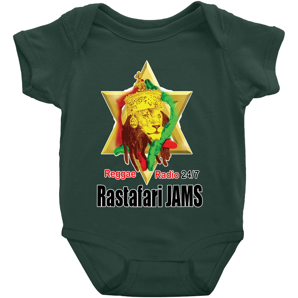 Rastafari JAMS Reggae Radio Onesies