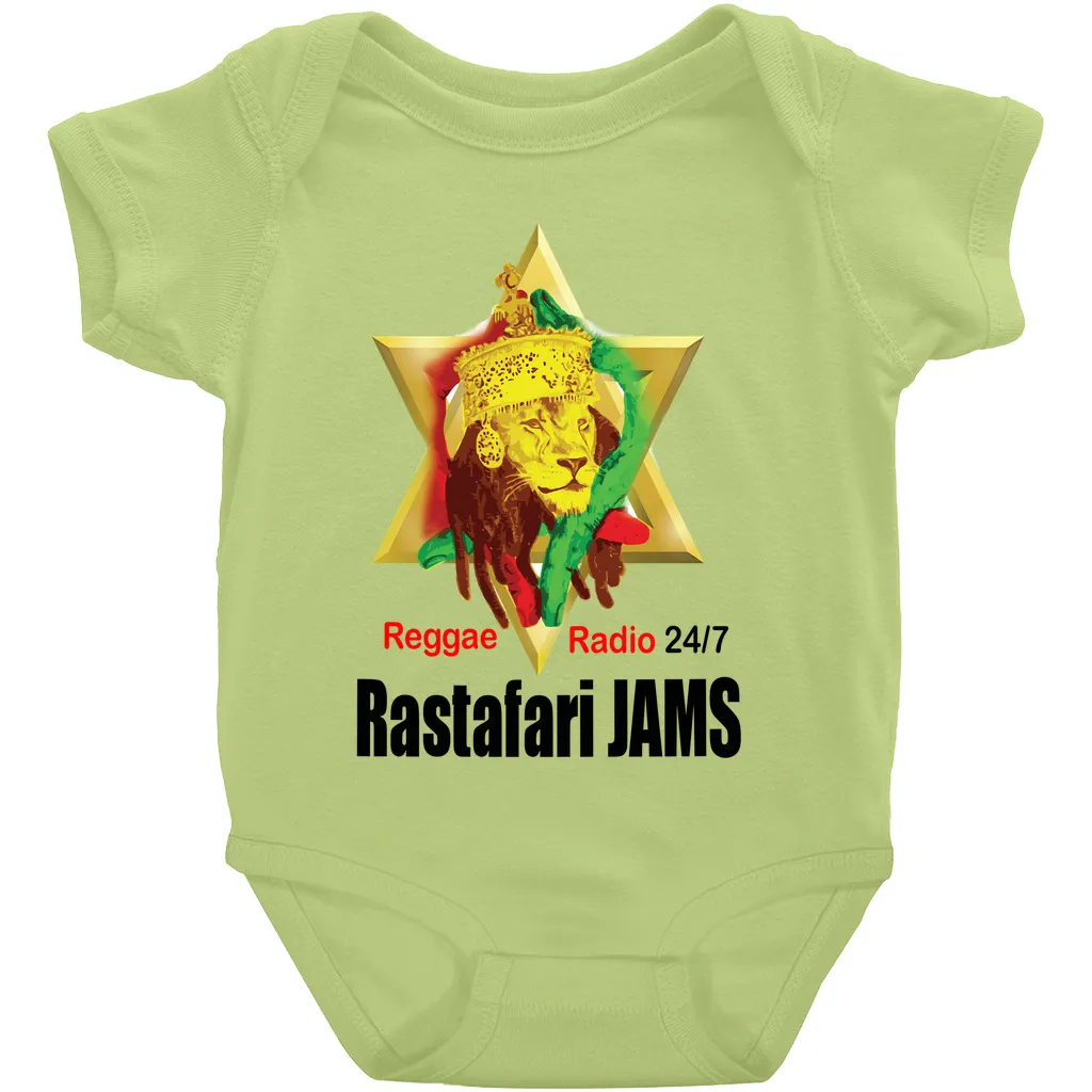 Rastafari JAMS Reggae Radio Onesies