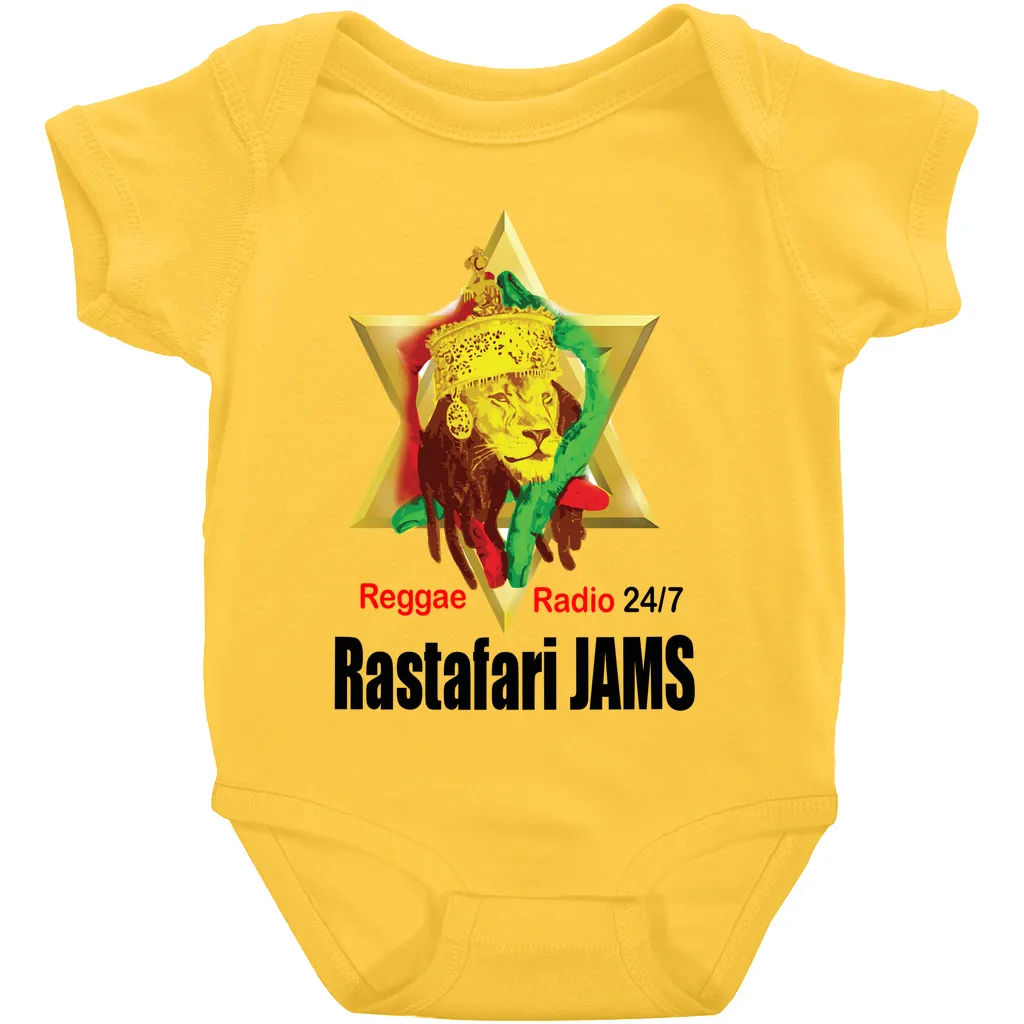 Rastafari JAMS Reggae Radio Onesies