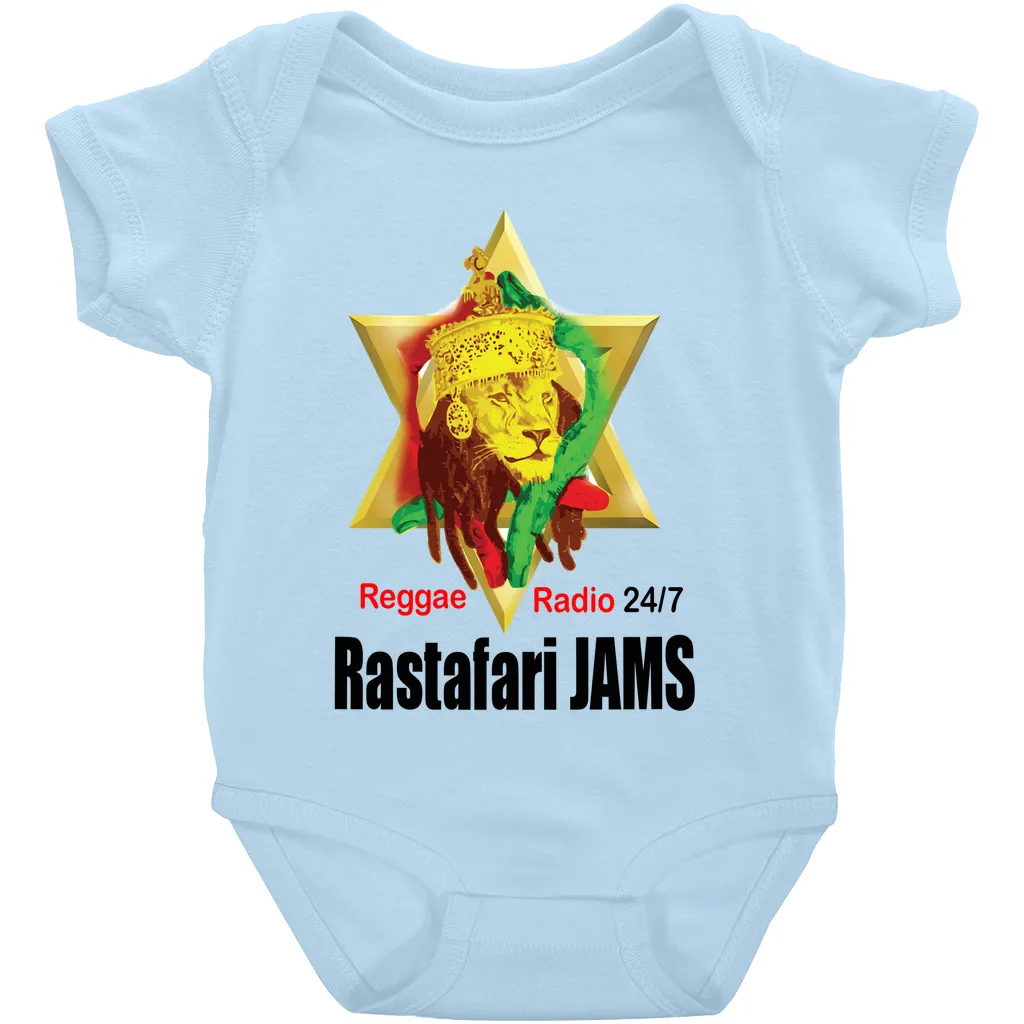 Rastafari JAMS Reggae Radio Onesies