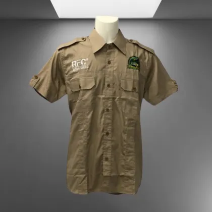 RFCF M 19-01 KHAKI F1 Short Sleeve SHIRT