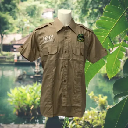 RFCF M 19-01 KHAKI F1 Short Sleeve SHIRT