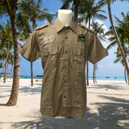 RFCF M 19-01 KHAKI F1 Short Sleeve SHIRT