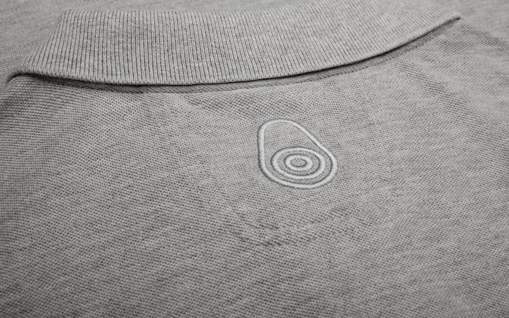 SAIL RACING BOWMAN POLO - GREY MELANGE - DISCONTINUED STYLE