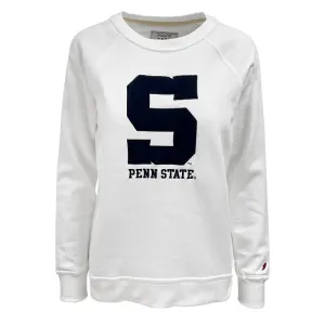 Sale - League Ladies Academy Varsity S Embroidered Crew