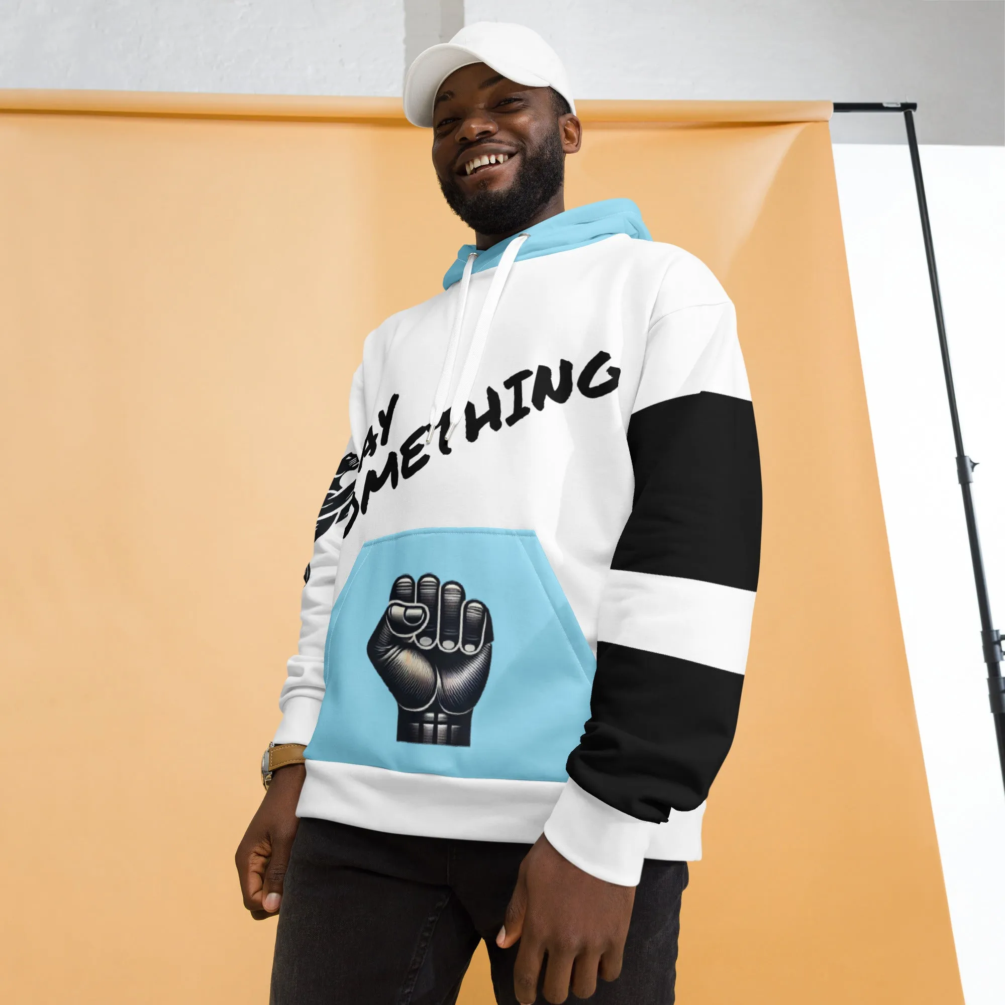 Say Something Unisex Hoodie - Male