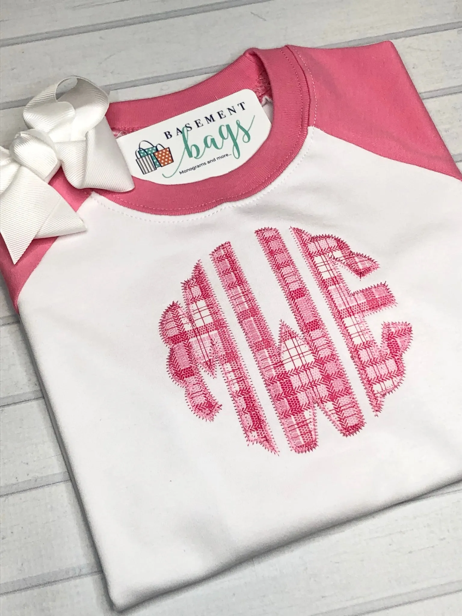 Scalloped Monogrammed