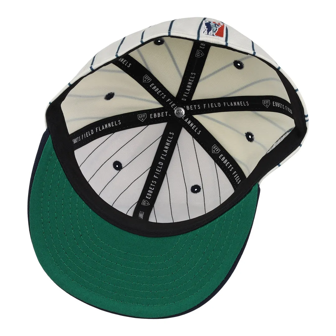 Seattle Steelheads NLB Pinstripe Fitted Ballcap