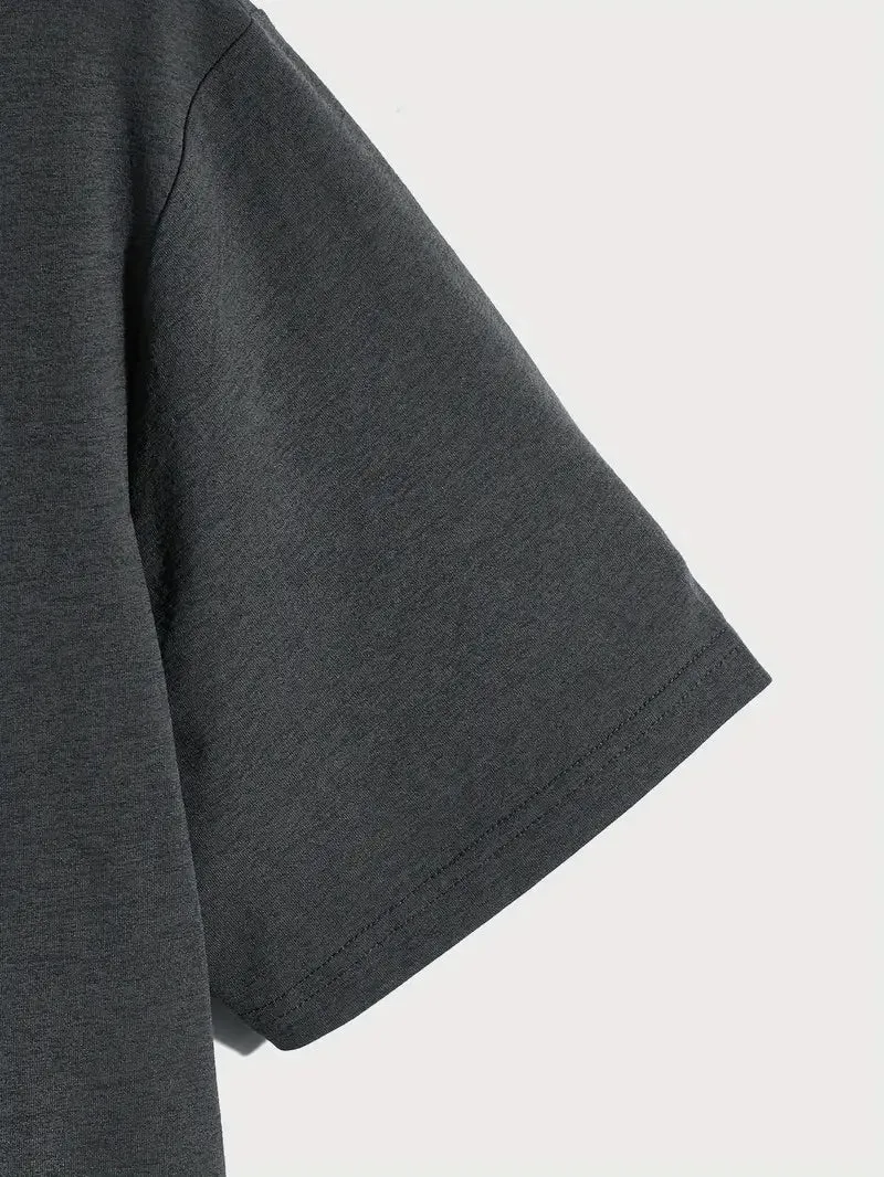 Silhouette Of A Baseball Player Print Tees For Men