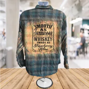 Smooth as Tennessee Whiskey Button Down Shirt: M