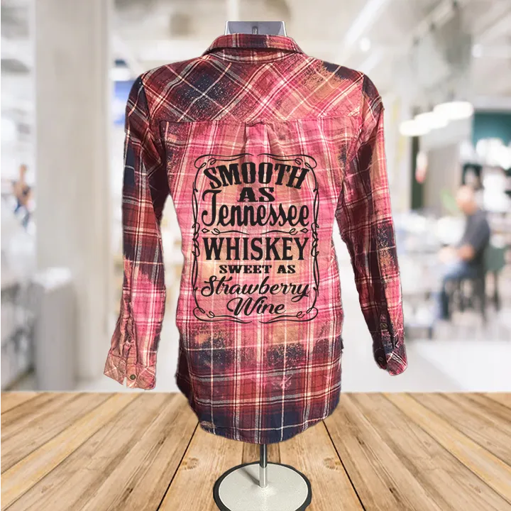 Smooth as Tennessee Whiskey Button Down Shirt: M