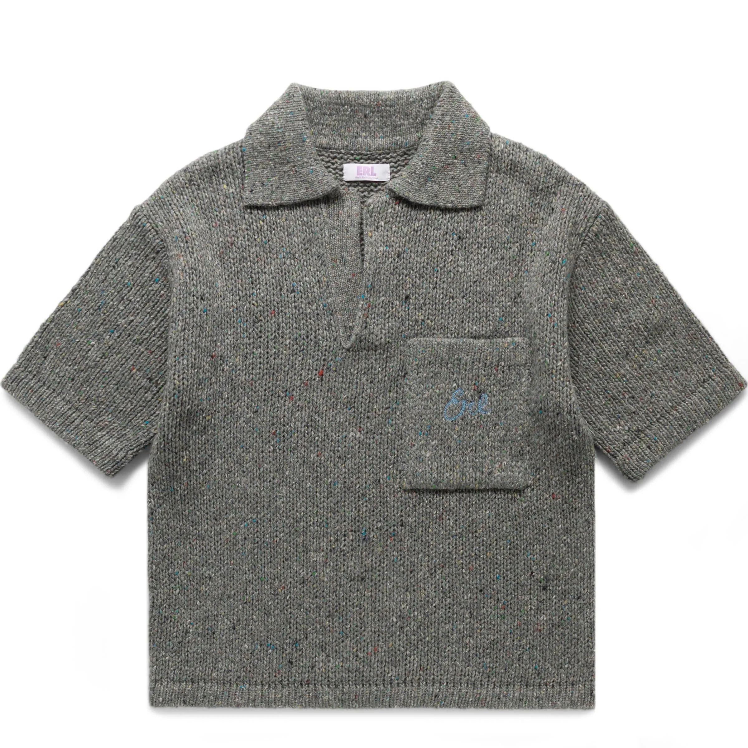 SPECKLE KNIT POLO