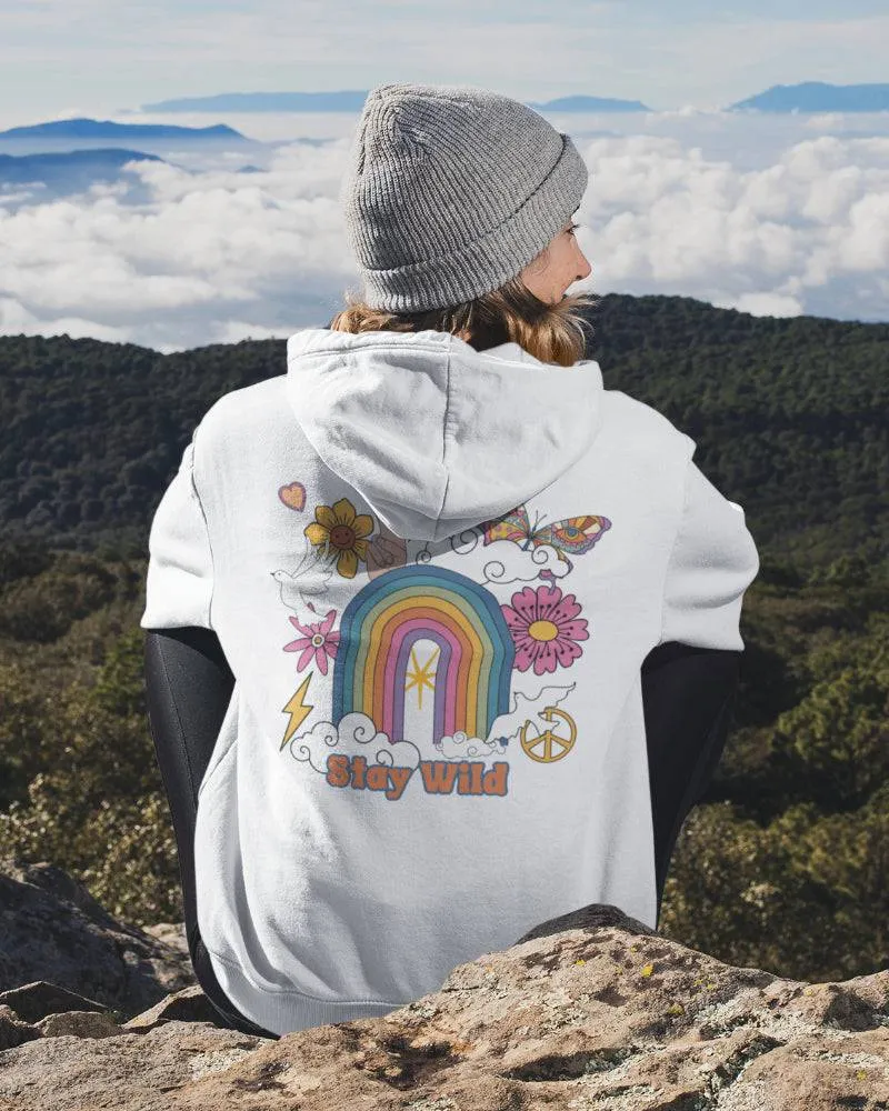 Stay Wild Preppy Hoodie