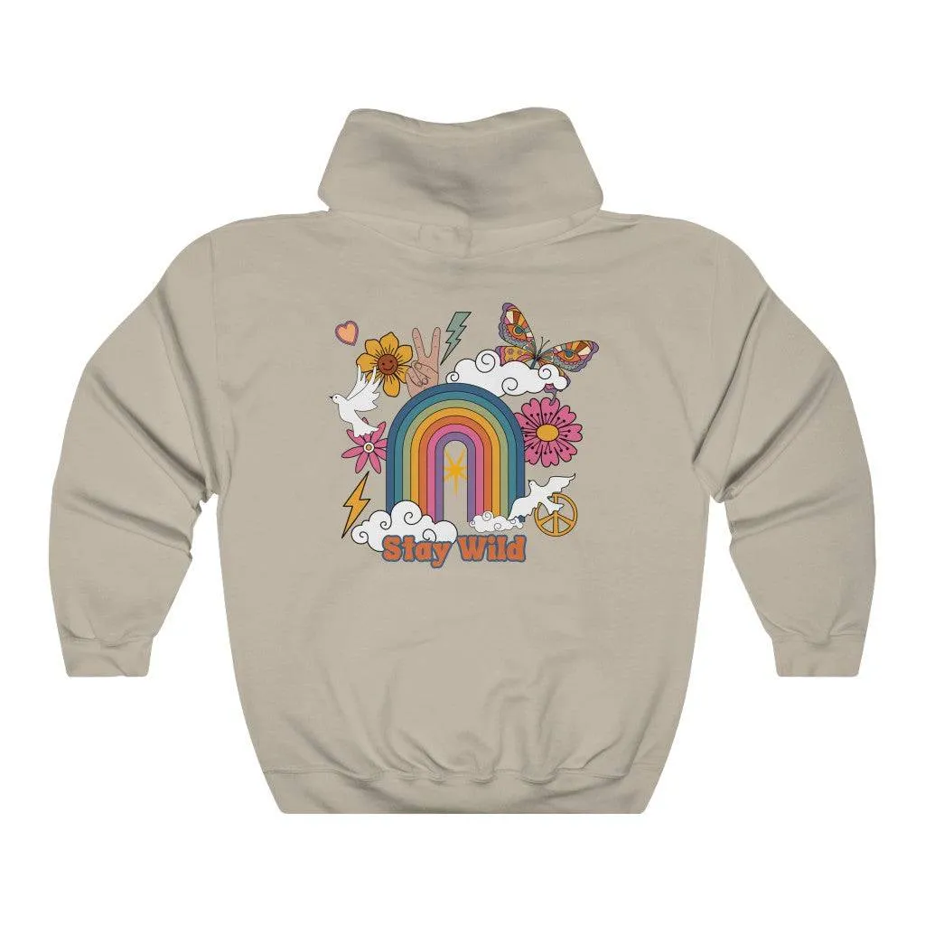 Stay Wild Preppy Hoodie