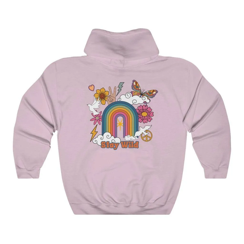Stay Wild Preppy Hoodie