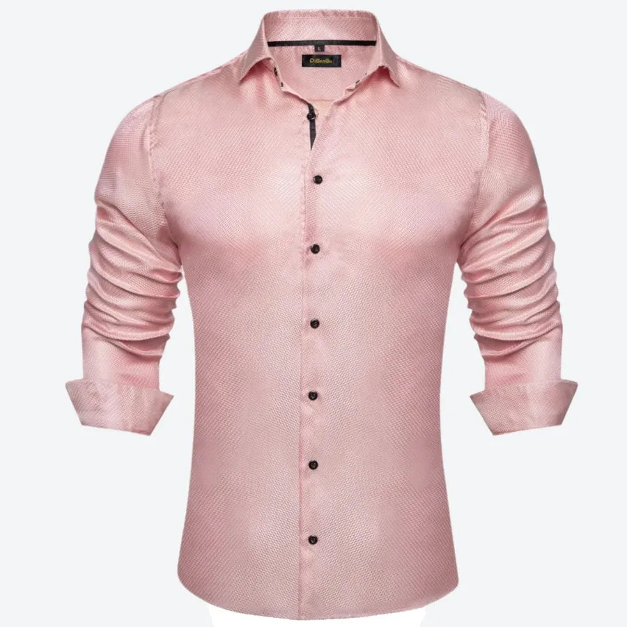 Stylish Slim-Fit Long-Sleeve Dress Shirts
