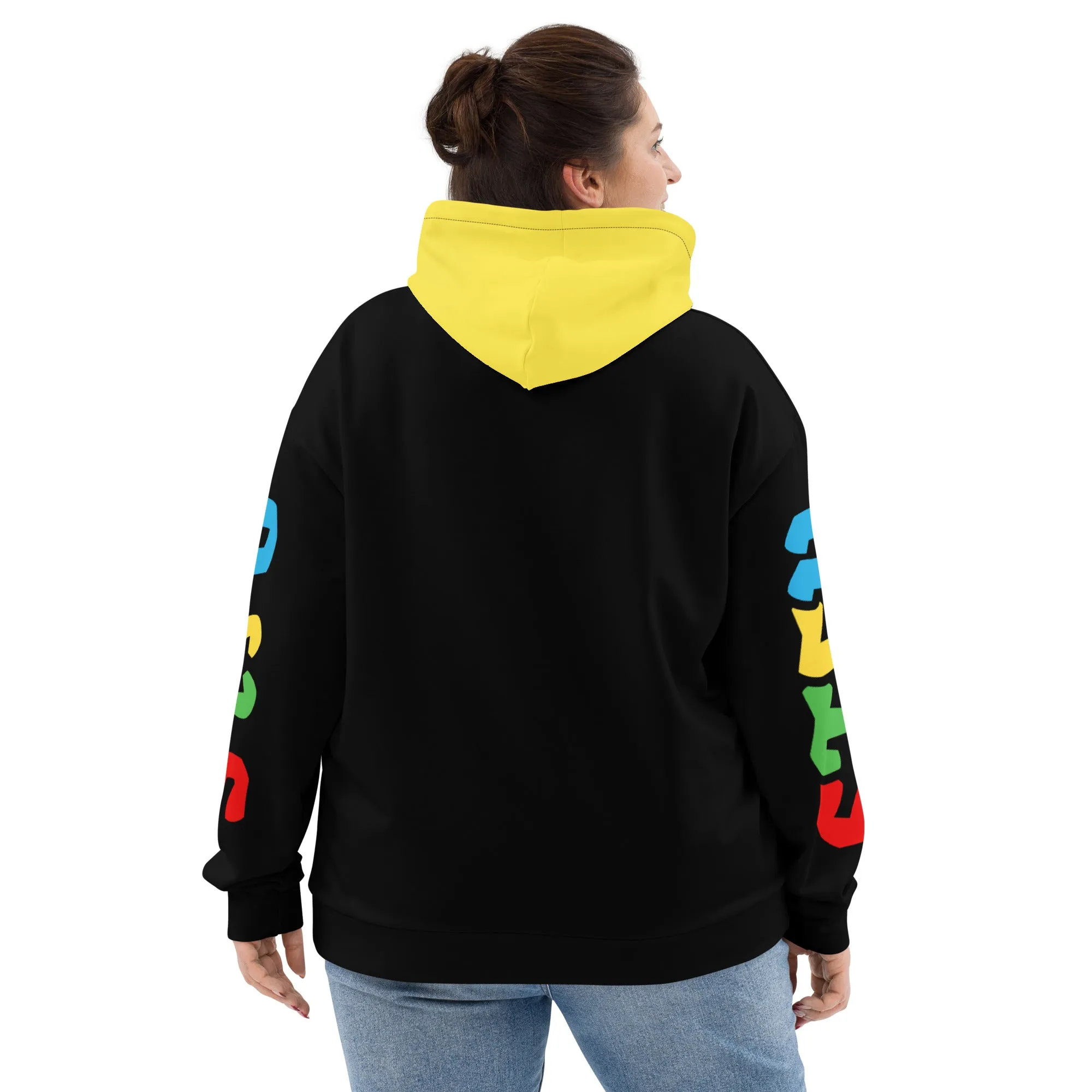 Super STFU Unisex Hoodie - Black/Yellow