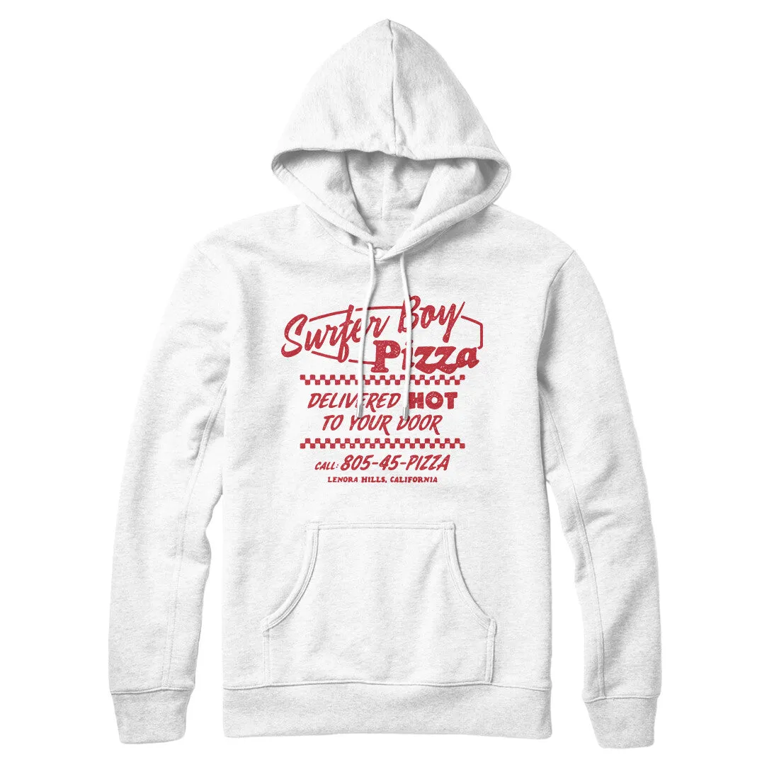 Surfer Boy Pizza Hoodie