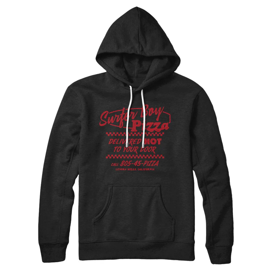 Surfer Boy Pizza Hoodie