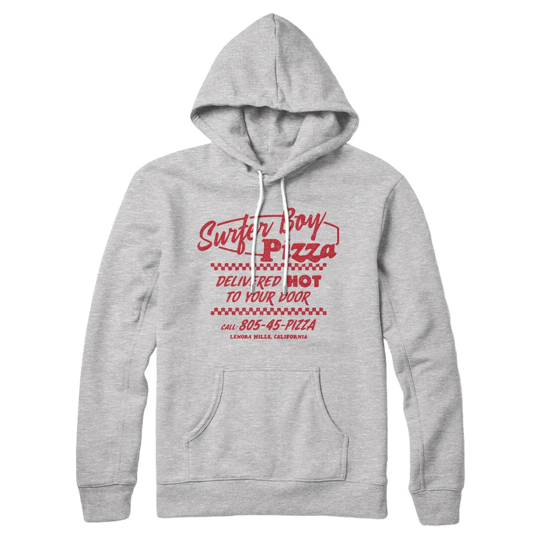 Surfer Boy Pizza Hoodie
