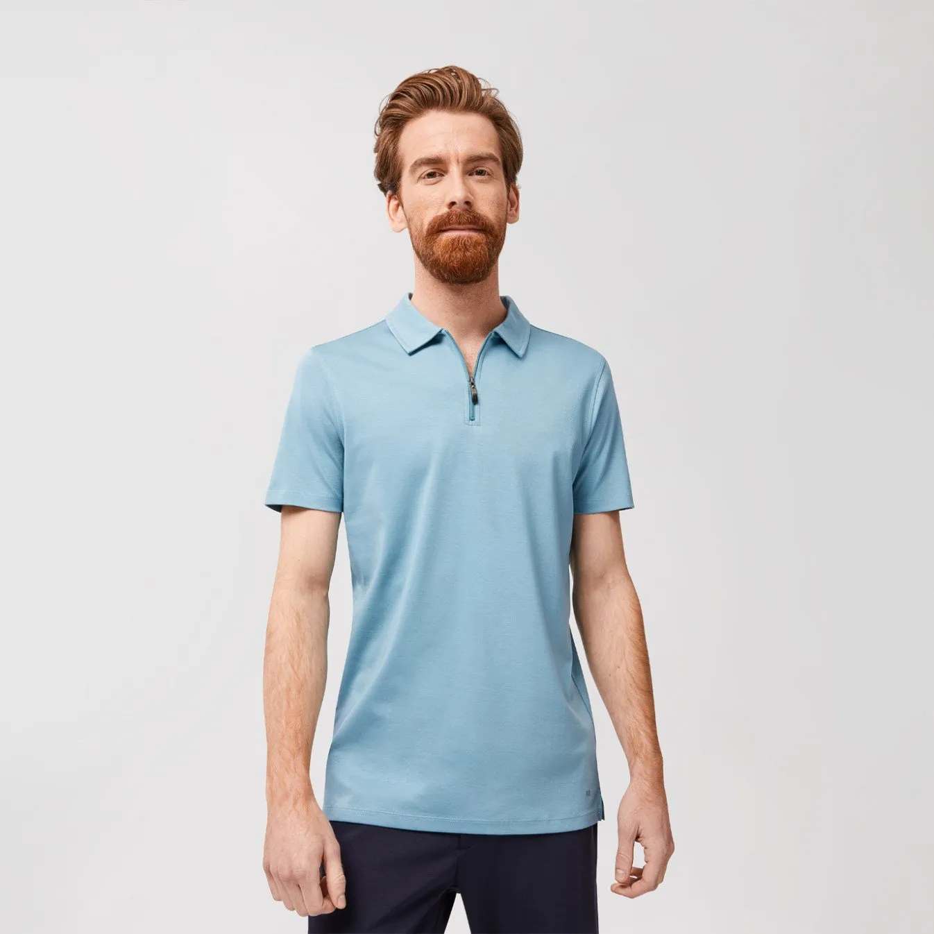 The Barakett Zip Polo