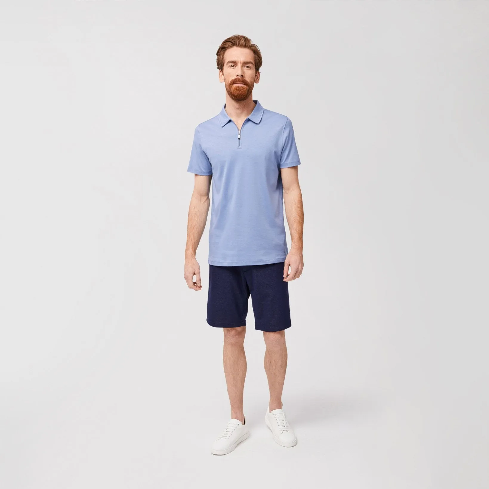 The Barakett Zip Polo