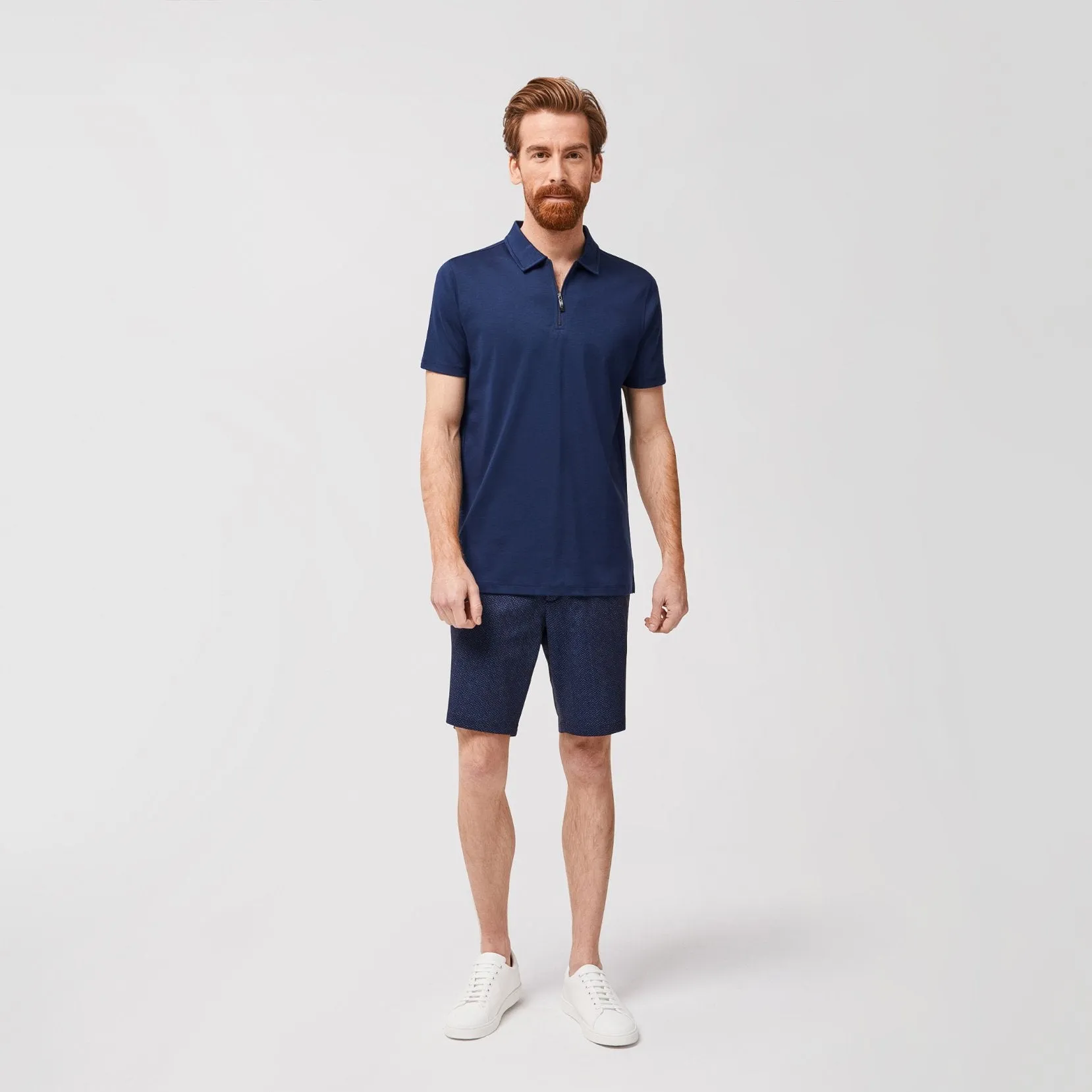 The Barakett Zip Polo