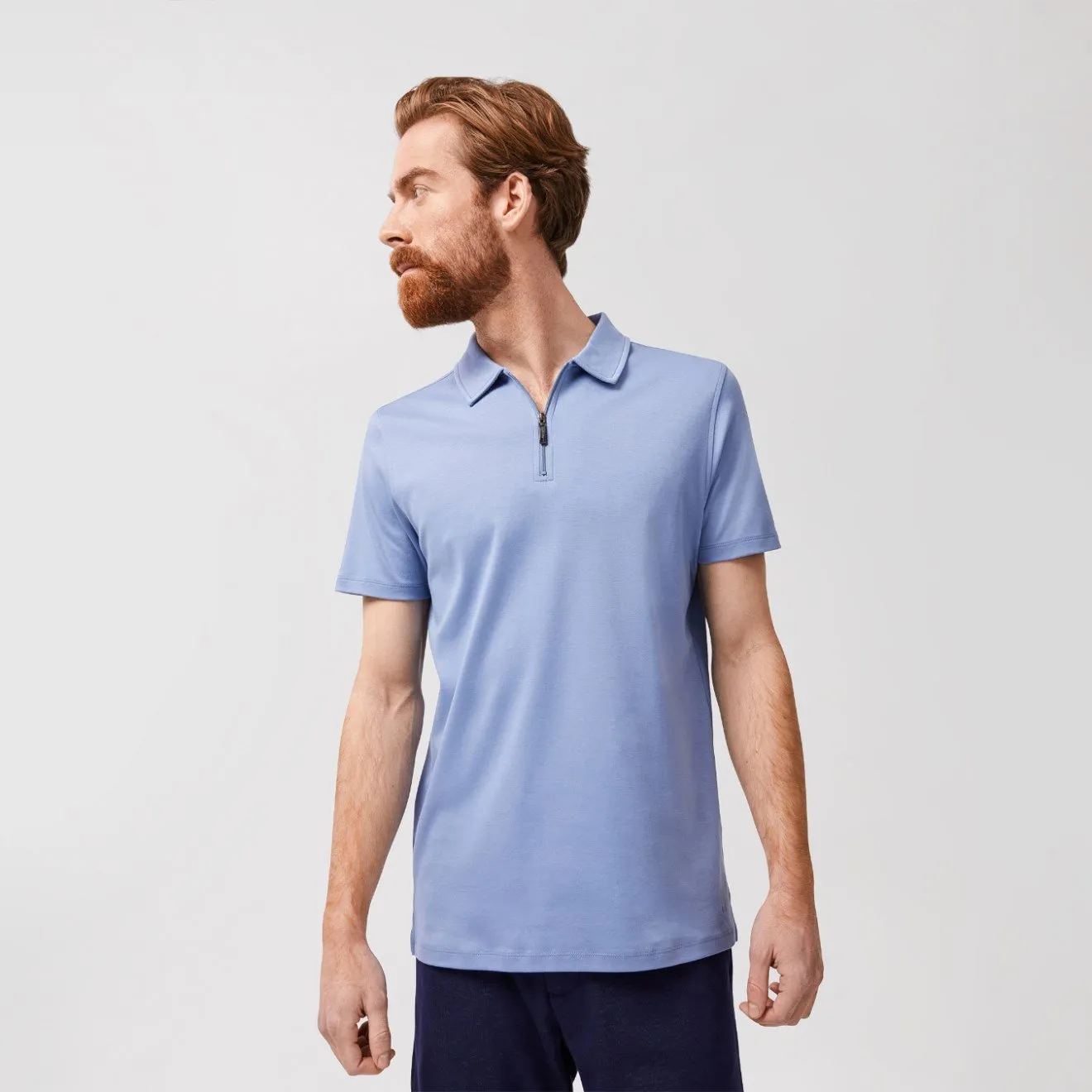 The Barakett Zip Polo