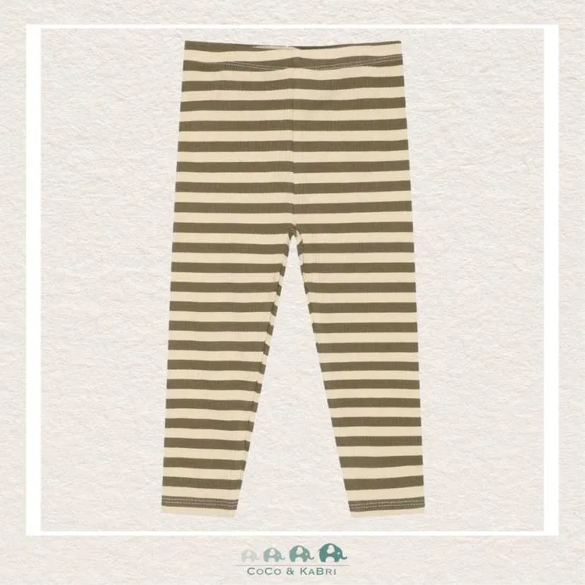 The New Siblings: Baby Girl Ivy Green Leggings