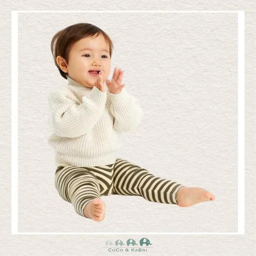 The New Siblings: Baby Girl Ivy Green Leggings