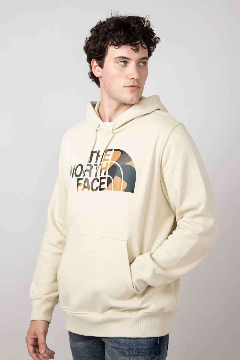 The North Face Half Dome Hoodie for Men in Tan | NF0A7UNL-8GI-TAN