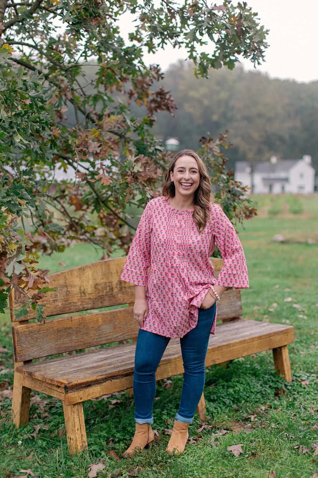 The Preppy Publicist Tunic Top