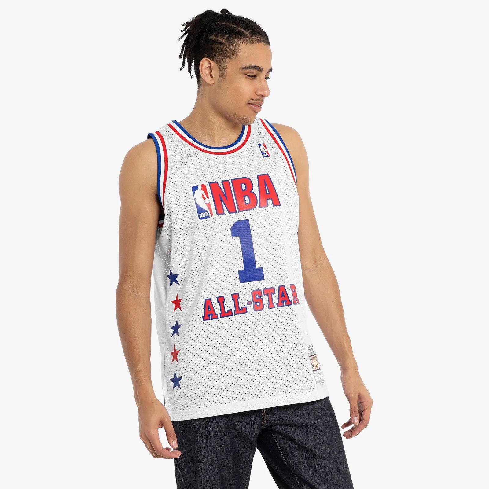 Tracy McGrady 2003 All Star HWC Swingman Jersey - White