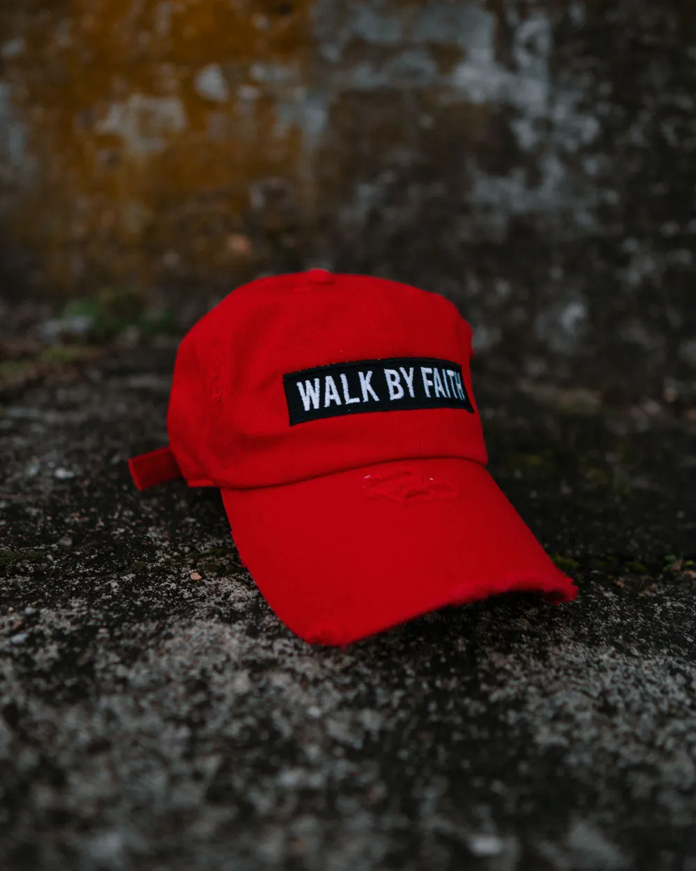 Walk By Faith Hat (Distressed)
