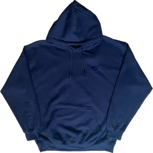 Watermelon Embroidered Big Logo Hoody - Navy w Navy