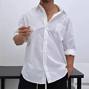 White Button-Down Shirt