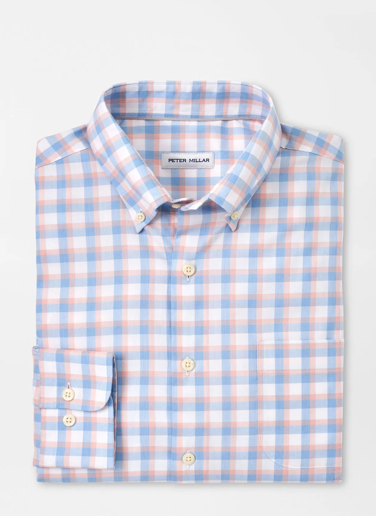 Wilkeson Crown Lite Cotton-Stretch Sport Shirt - Larkspur